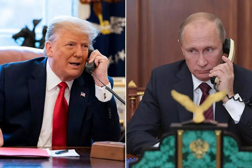 Tramp: Putinlə telefon danışığında Venesuela müzakirə olunmayıb