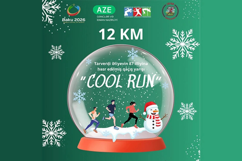 Bakıda 12 km-lik qaçış yarışı keçiriləcək