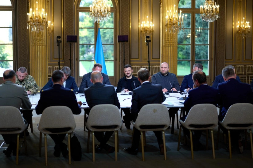 Ukrayna və Avropa ölkələri sülhməramlı qüvvələrin yerləşdirilməsi haqqında bəyannamə imzalayıb