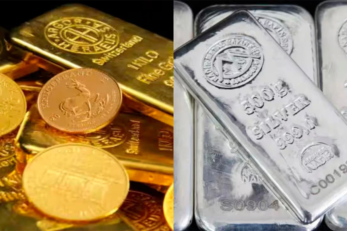 Qızıl və gümüş ucuzlaşıb