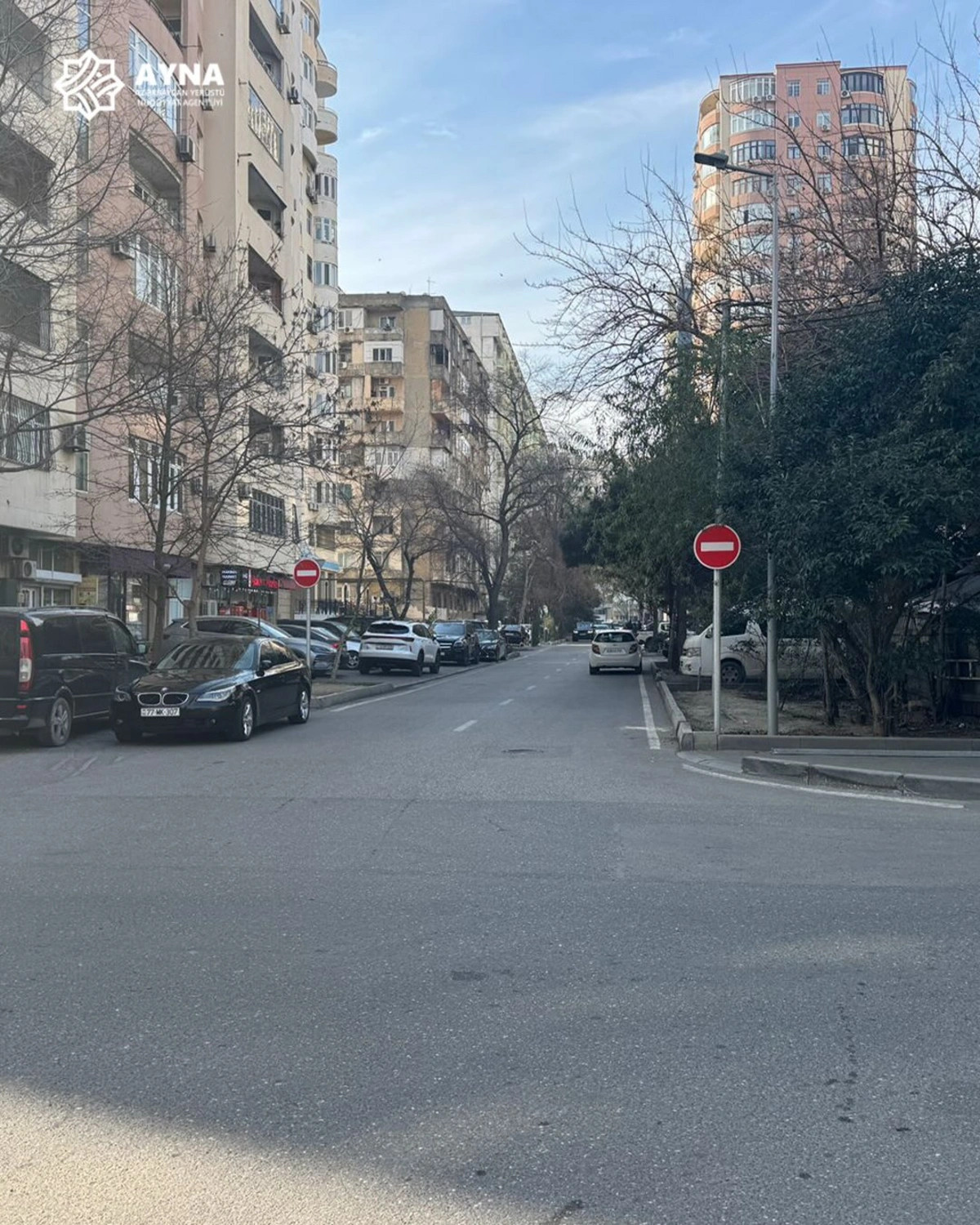 Biləcəri qəsəbəsində yol hərəkəti yenidən təşkil edilib