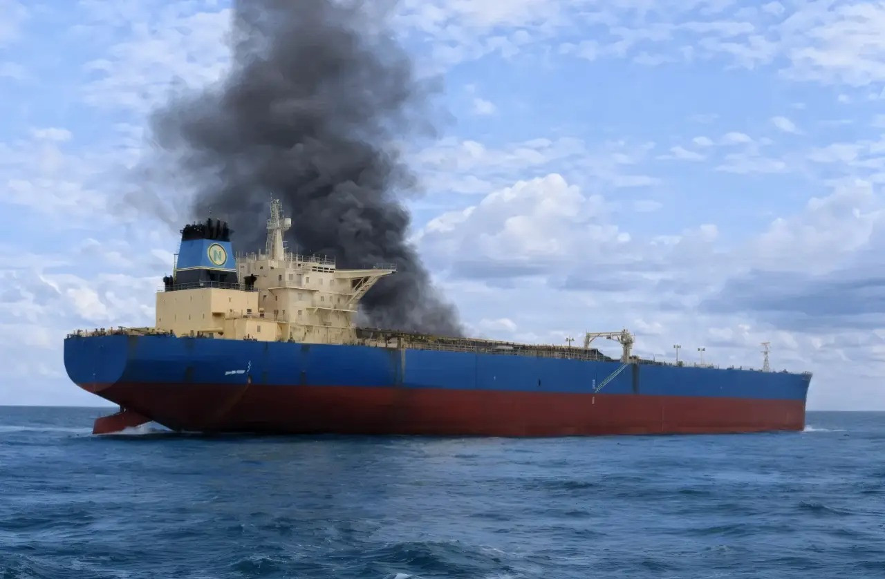 Türkiyədə neft tankerinə hücum olub