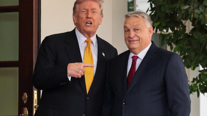 ABŞ prezidenti Tramp Macarıstanın baş naziri Orbanı dəstəkləyib