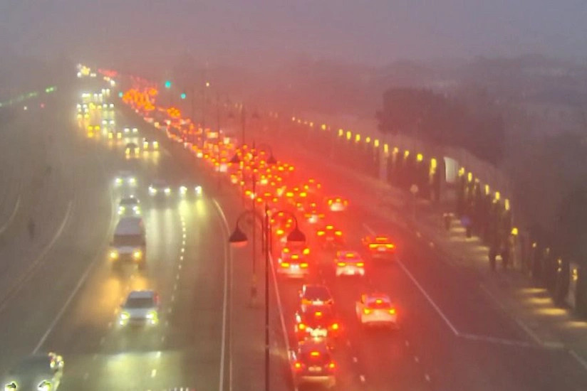 Bu küçə və prospektlərdə tıxac var -