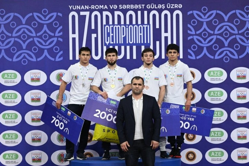 Sərbəst güləş üzrə Azərbaycan çempionatında daha 5 çəkidə medalçılar müəyyənləşib