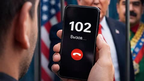 Sərxoş kişi Trampı Maduronu "oğurlamaqda"