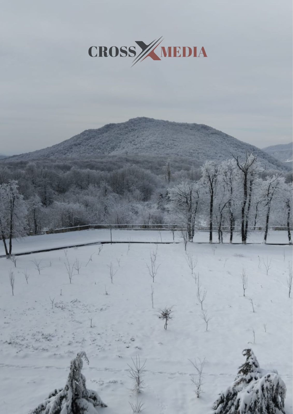 Qarlı Şamaxı Cross Media-nın obyektivində