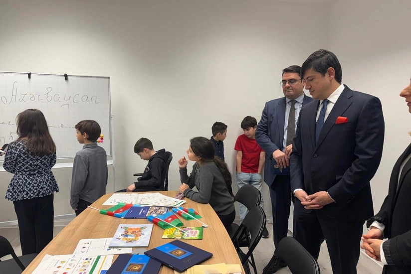 Avropanın daha bir ölkəsində Azərbaycan Evi məktəbi açılıb