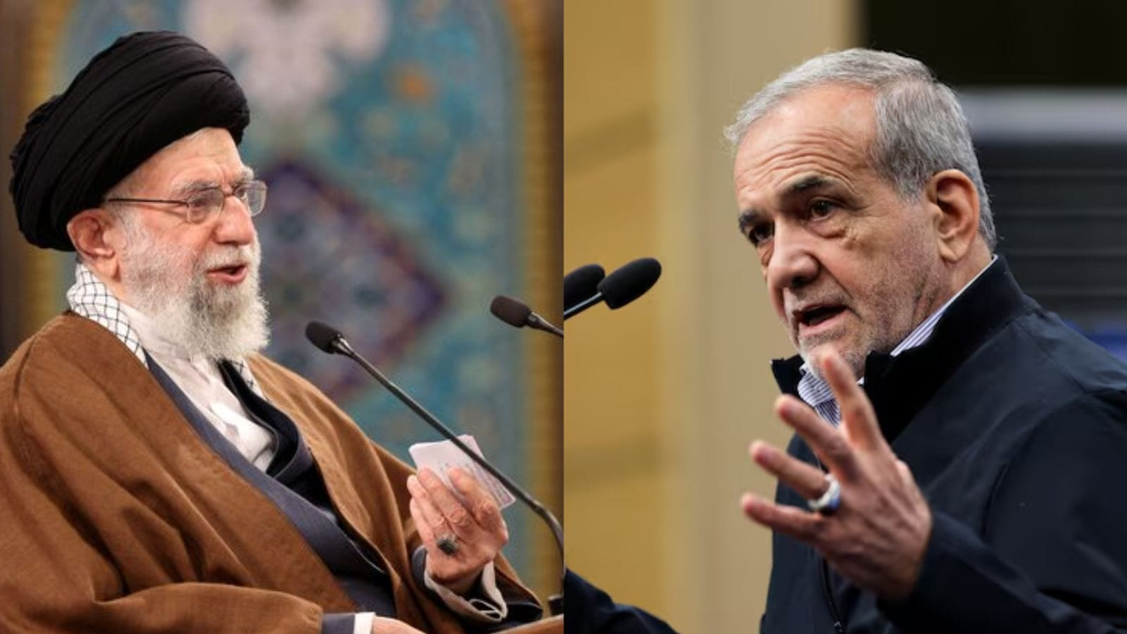 Xamenei Pezeşkianı müdafiə etdi: