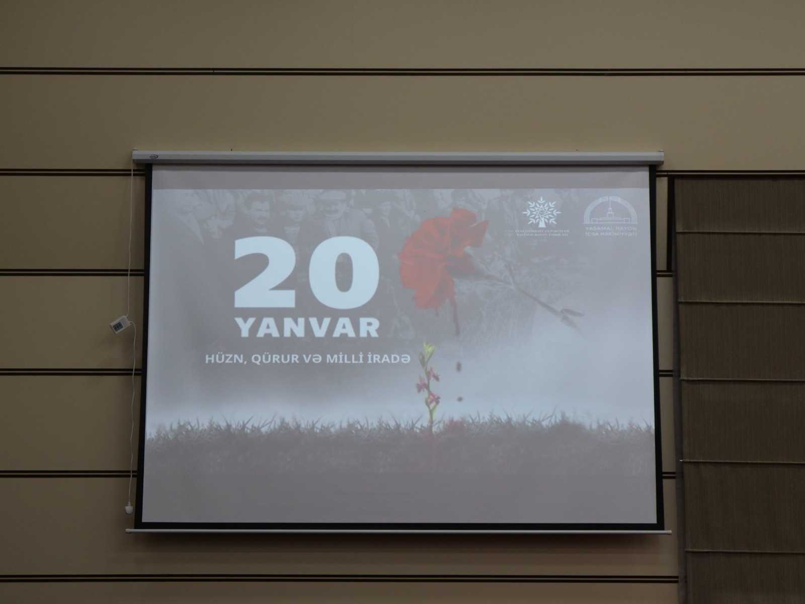 Yasamal rayonunda “20 Yanvar: Hüzn, Qürur və Milli İradə” adlı tədbir keçirilib