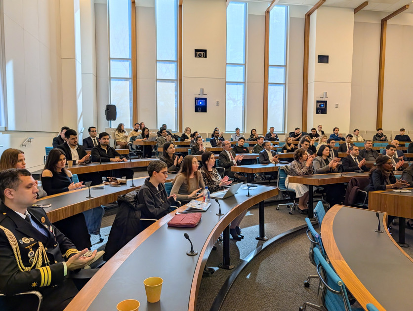 Amerika Universitetində 20 Yanvar şəhidlərinin xatirəsi yad olunub