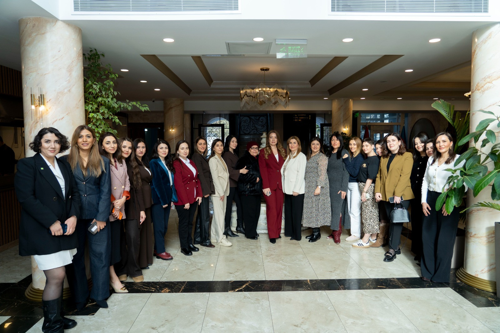 “Uğurlu tərəfdaşlıqda xanım sahibkarlar” layihəsi çərçivəsində görüş baş tutub