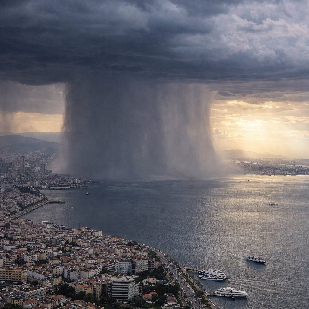 İzmir sakinlərinə yağış hədiyyəsi: