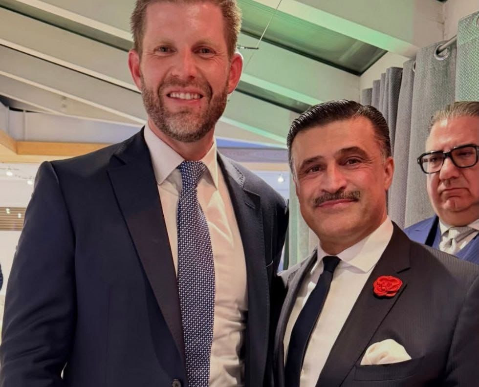 Şahzadə Qacar Trampın oğluyla görüşdü: