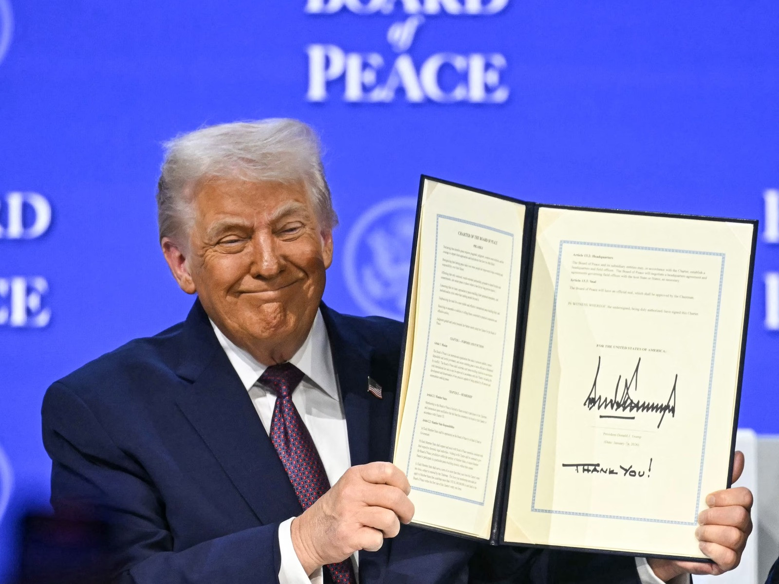 Trampdan Davos səfəri ilə bağlı açıqlama