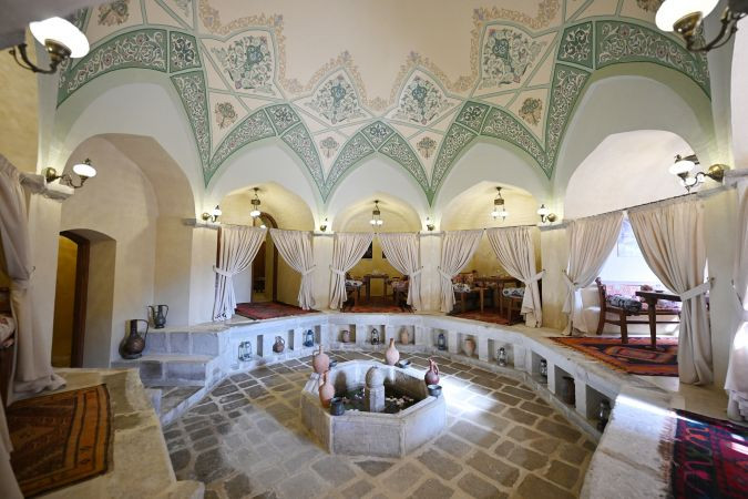 Şuşadakı “Şirin su” hamamı Heydər Əliyev Fondu tərəfindən bərpa olunub