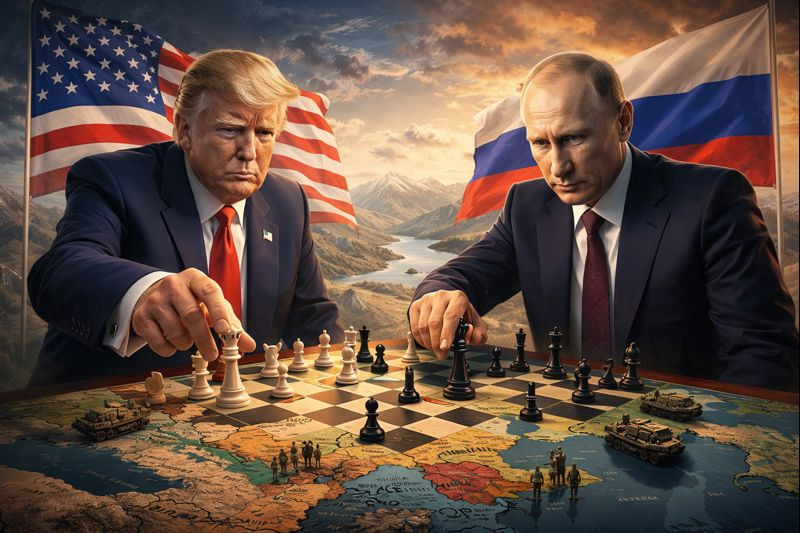 Trampdan Putinə Cənubi Qafqazla bağlı master klass: Oyunu belə oynayarlar!