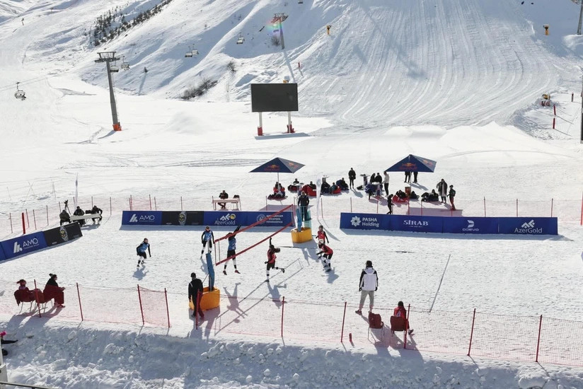 Qar voleybolu üzrə ölkə kuboku başa çatıb