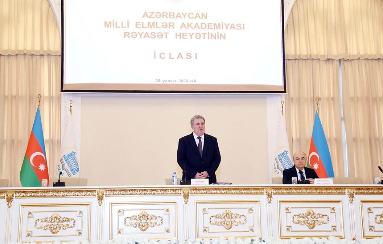 AMEA Rəyasət Heyətinin növbəti iclası keçirilib