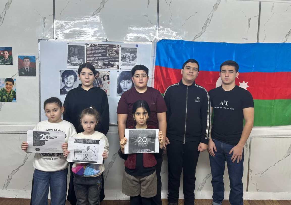 Şimkənddə 20 Yanvar faciəsinin qurbanları anılıb