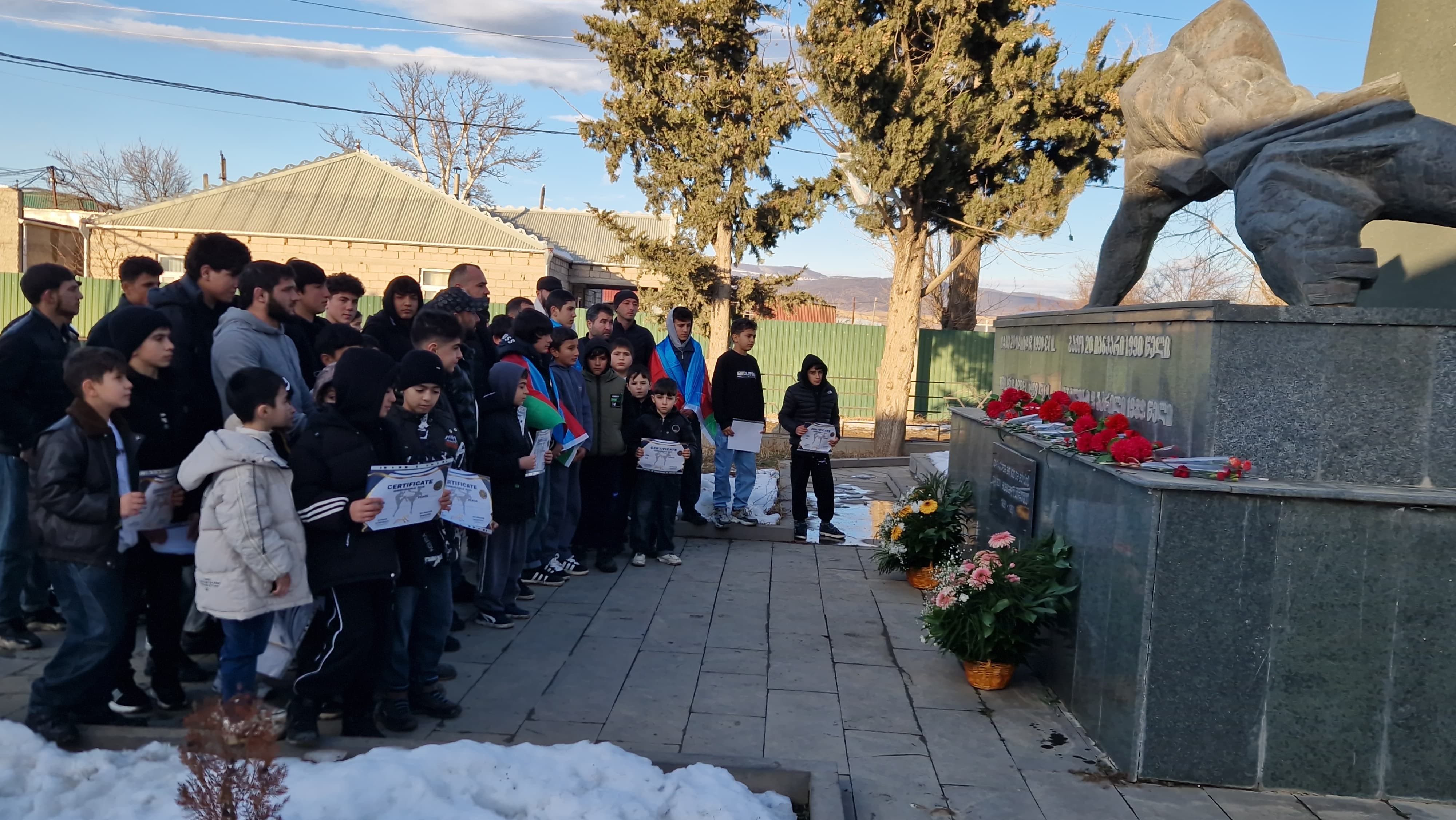 Saqarecoda 20 Yanvar faciəsinə həsr olunan idman yarışı keçirilib