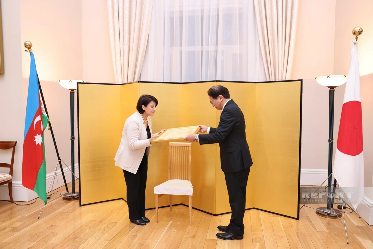 Yaponiya azərbaycanlı pedaqoqu ali dövlət mükafatı ilə təltif edib