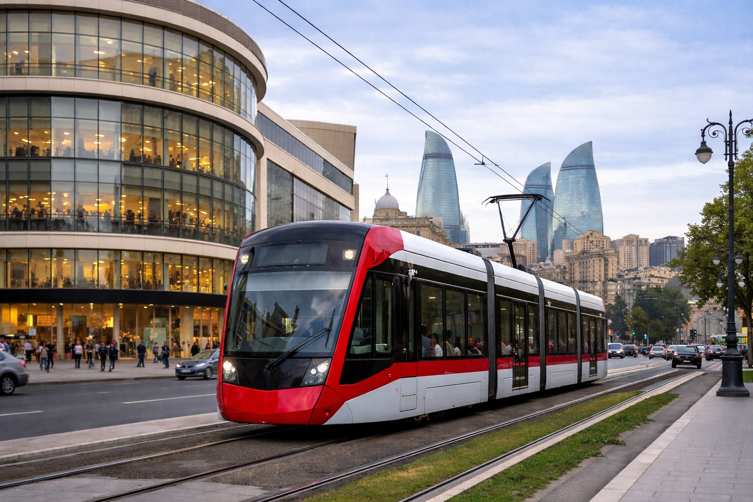 Tıxaclara SON: Bakının mərkəzinə yeni tramvay xətti planlaşdırılır