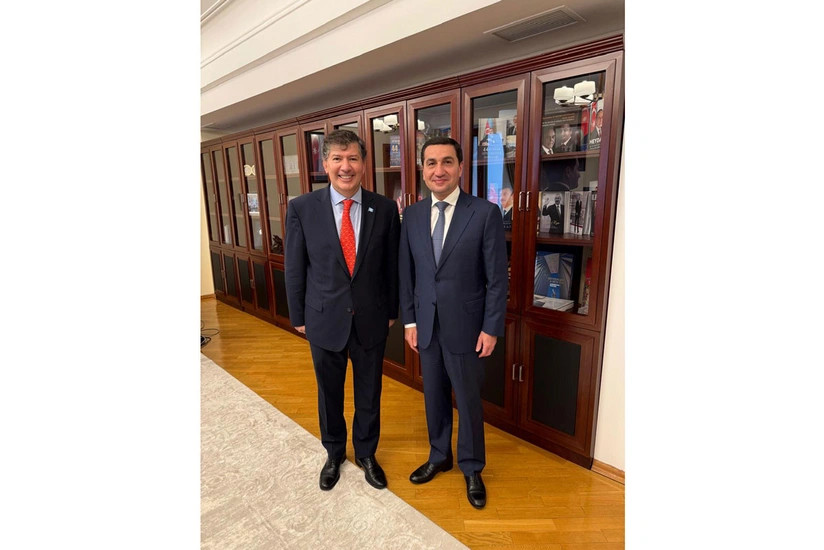 Hikmət Hacıyev BMT rəsmisi ilə bu məsələləri müzakirə etdi