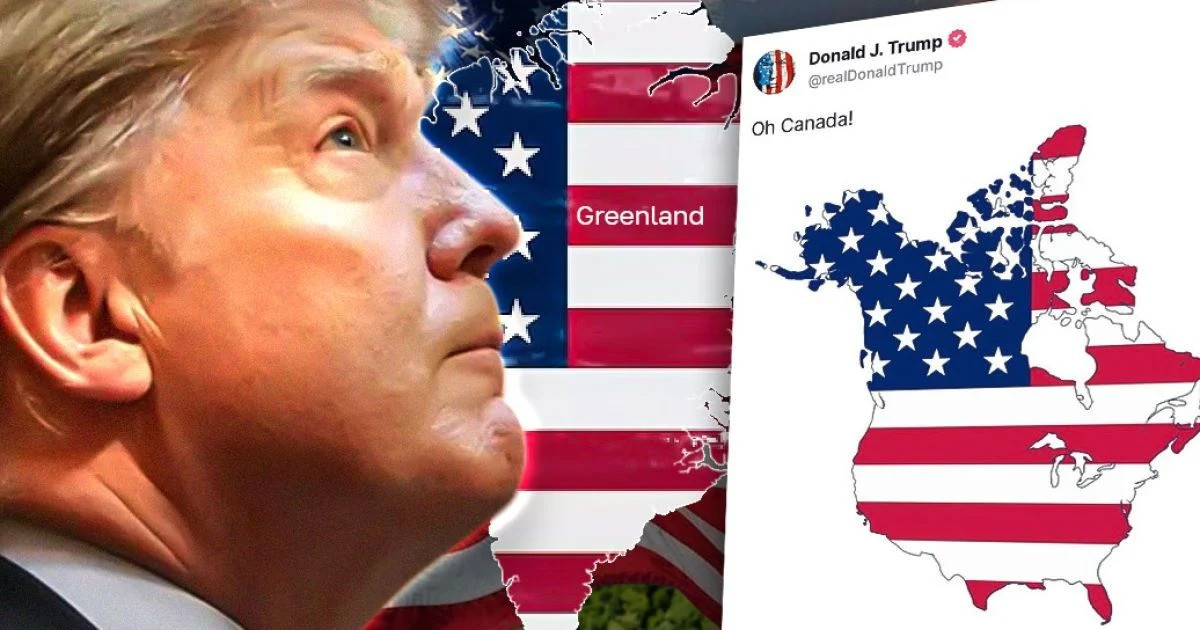 Tramp: Kanada 51-ci ştat olacaq, Qrenlandiya 52-ci