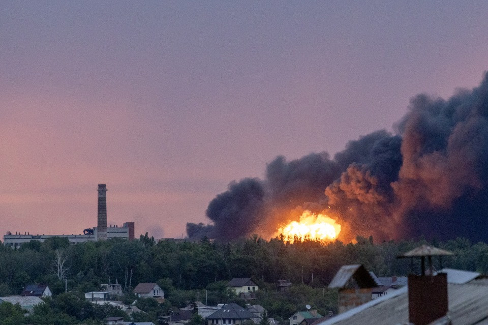 Rusiya Ukraynaya növbəti hücumunu həyata keçirib