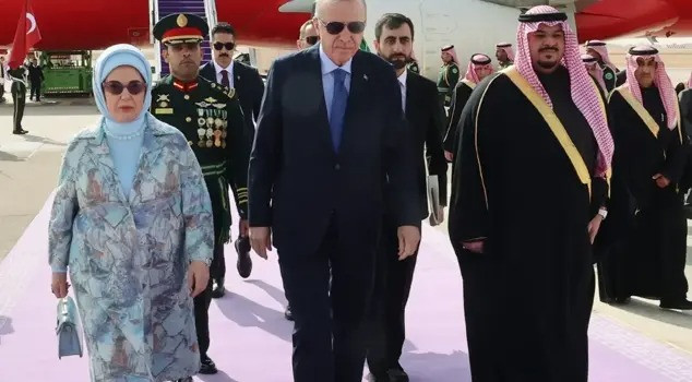 Ərdoğan Məhəmməd bin Salman ilə görüşüb