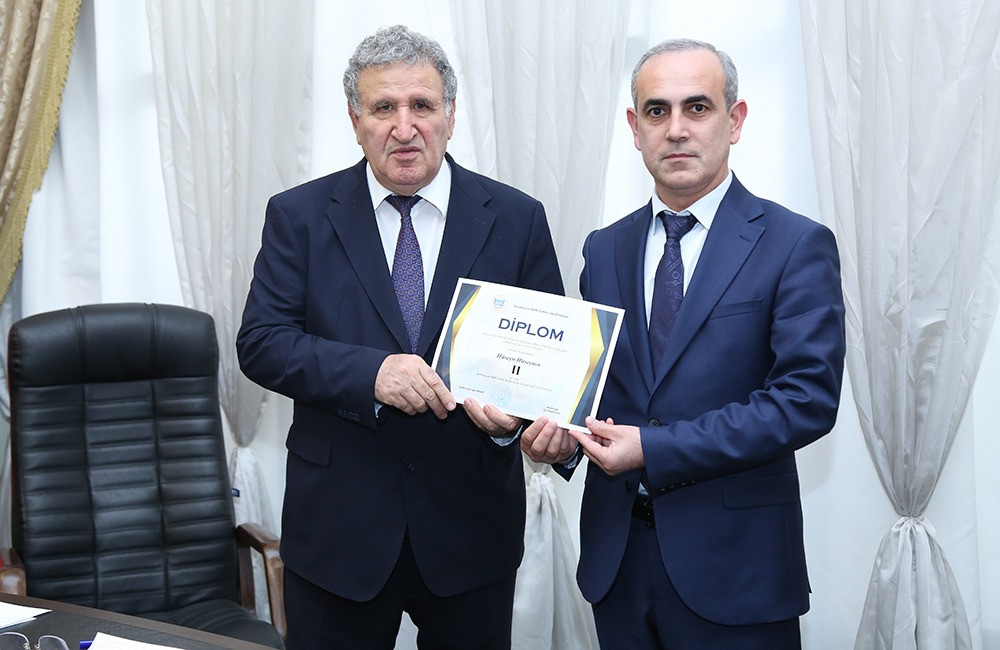 MEK direktoru nüfuzlu elmmetrik bazalarda yüksək nəşr göstəricilərinə görə diplomla təltif olunub