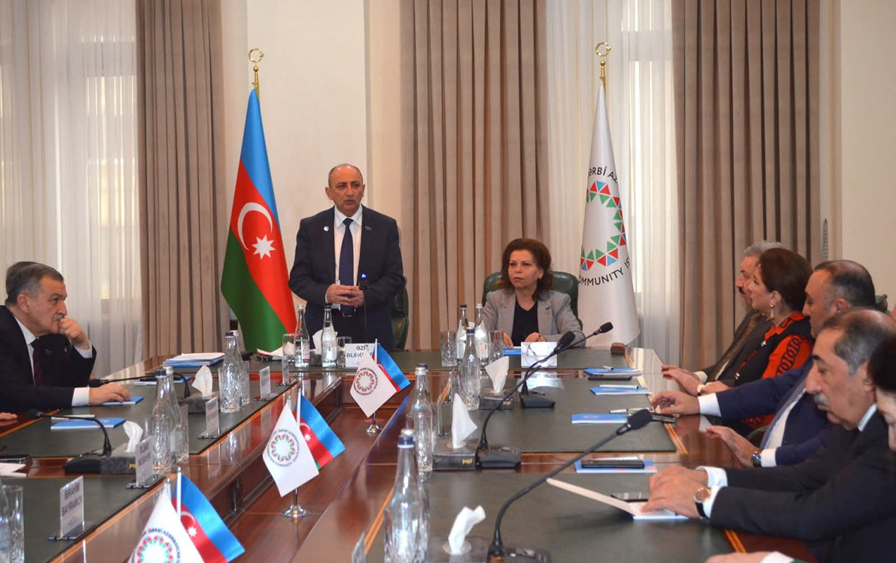 Qərbi Azərbaycan İcmasının növbəti iclasında struktur və strateji məsələlər müzakirə olunub