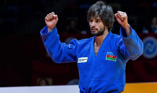 Azərbaycan cüdoçusu "Böyük Dəbilqə" turnirinin finalına vəsiqə qazanıb