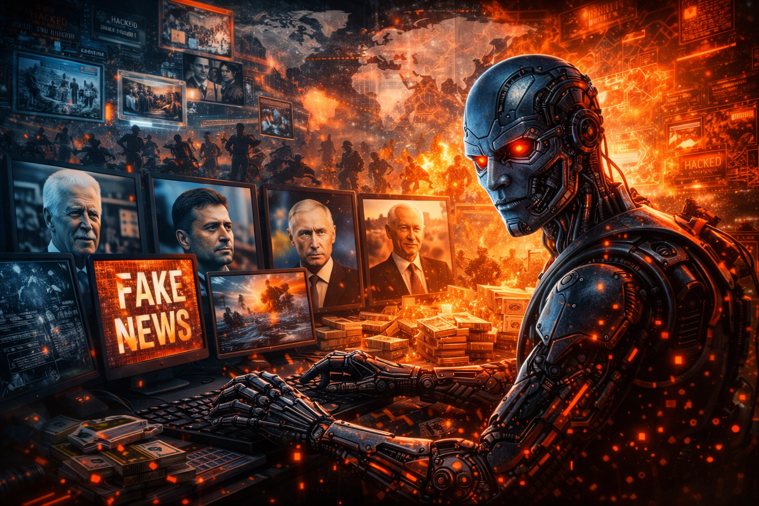 Süni intellektlə qurulan yalan imperiyası: informasiya müharibəsinin görünməyən cəbhəsi