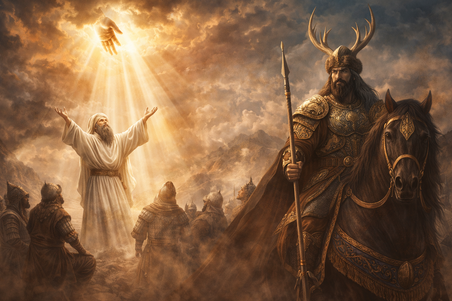 Tanrıdan törəyə: Türklərə peyğəmbər göndərilməsi məsələsi və Oğuz Kağan