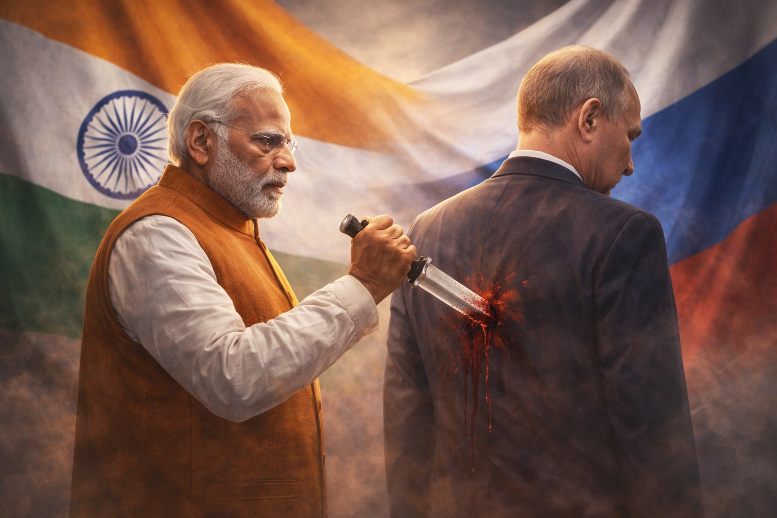 Hindistandan Rusiyaya "arxadan zərbə"