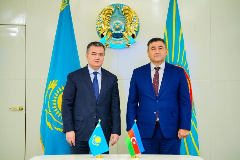 Azərbaycan və Qazaxıstan arasında əməkdaşlığın inkişafı müzakirə olunub