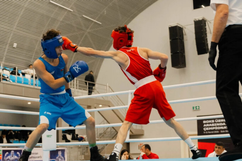 Gənc boksçular arasında Azərbaycan çempionatının ilk günündə 41 döyüş keçirilib