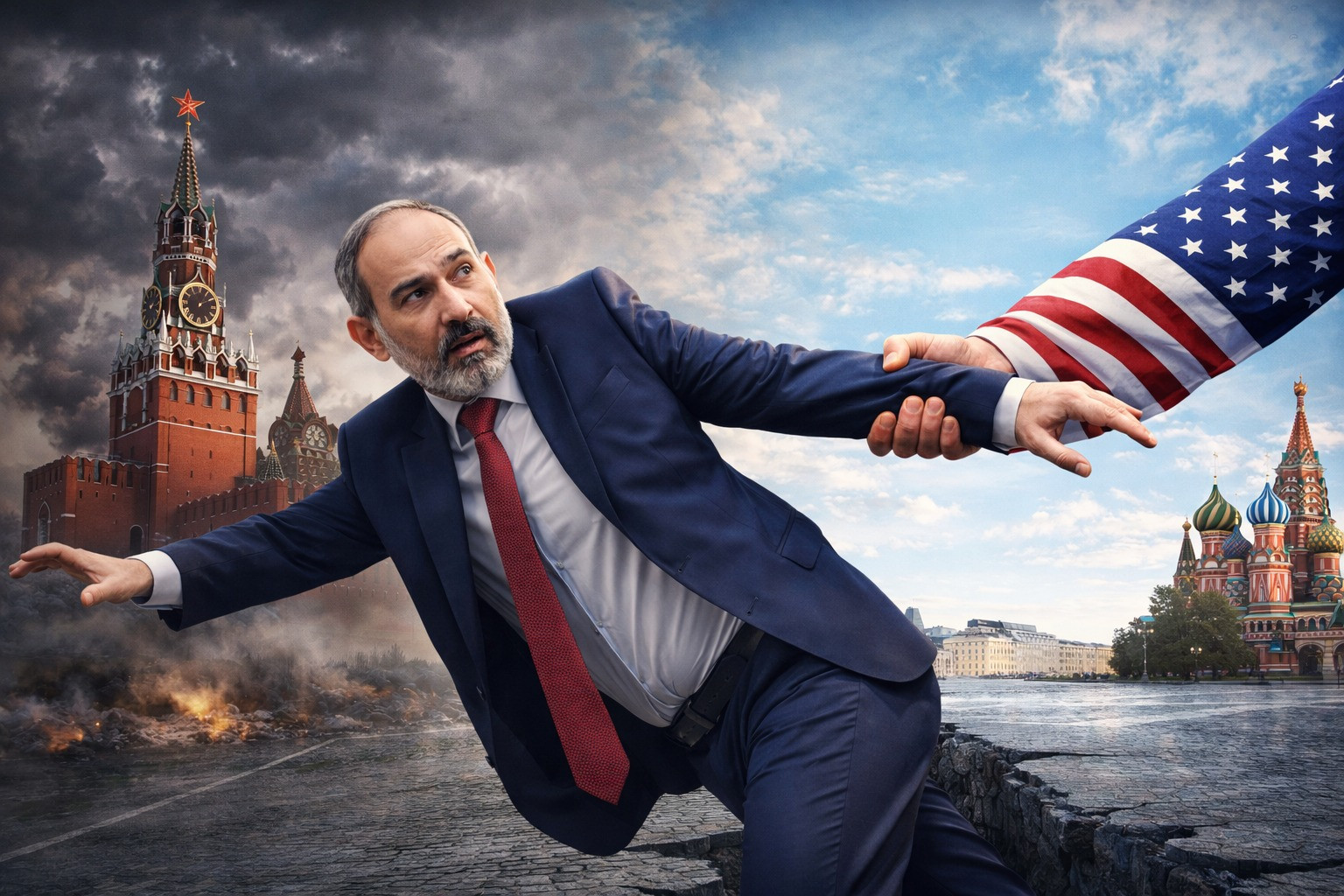 KİV: ABŞ Paşinyanı Moskvadan uzaqlaşdırır