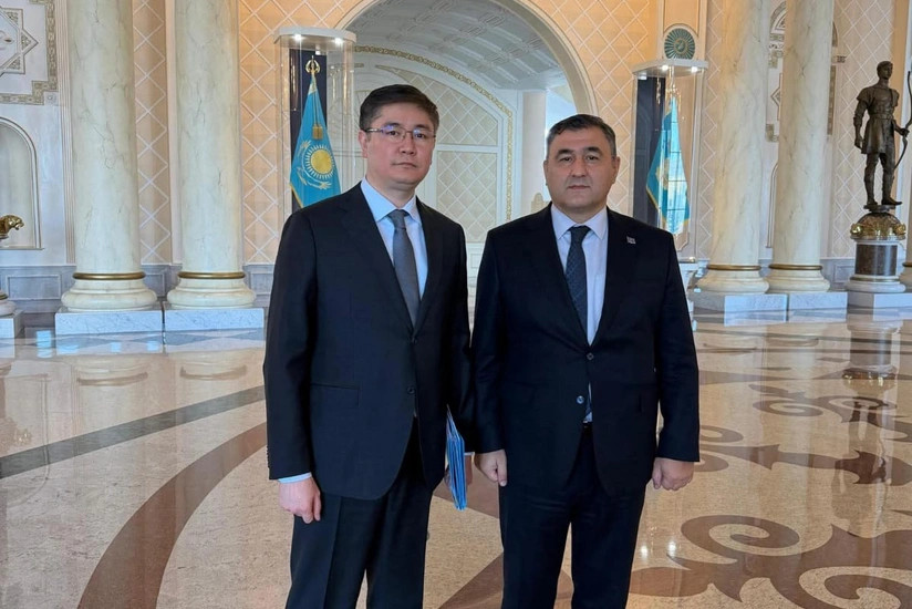 Azərbaycan və Qazaxıstan ikitərəfli münasibətlərin inkişaf perspektivlərini müzakirə edib