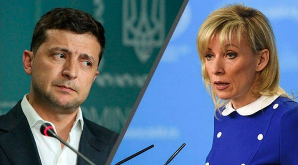 Zaxarova Zelenskini xəstə adamlarla müqayisə etdi