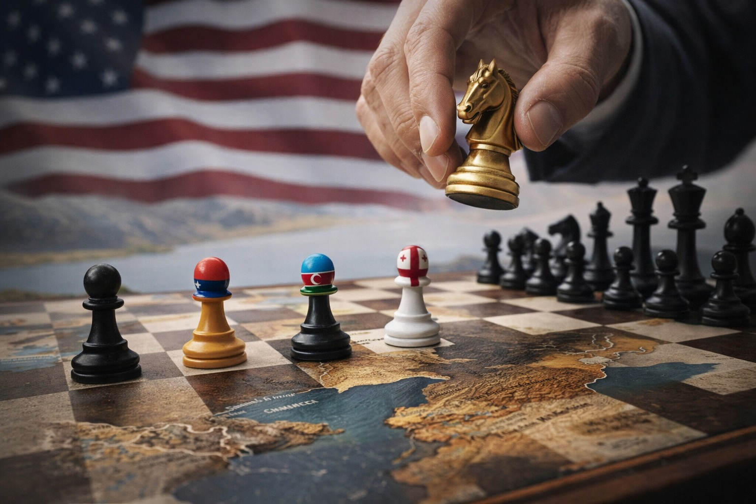 ABŞ Cənubi Qafqazda "şahmat taxtası qurur"