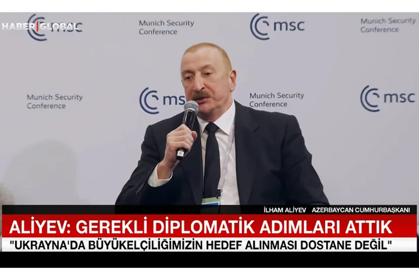 "Haber Global" İlham Əliyevin Münxendə panel müzakirələrində iştirakı ilə bağlı videomaterial hazırlayıb