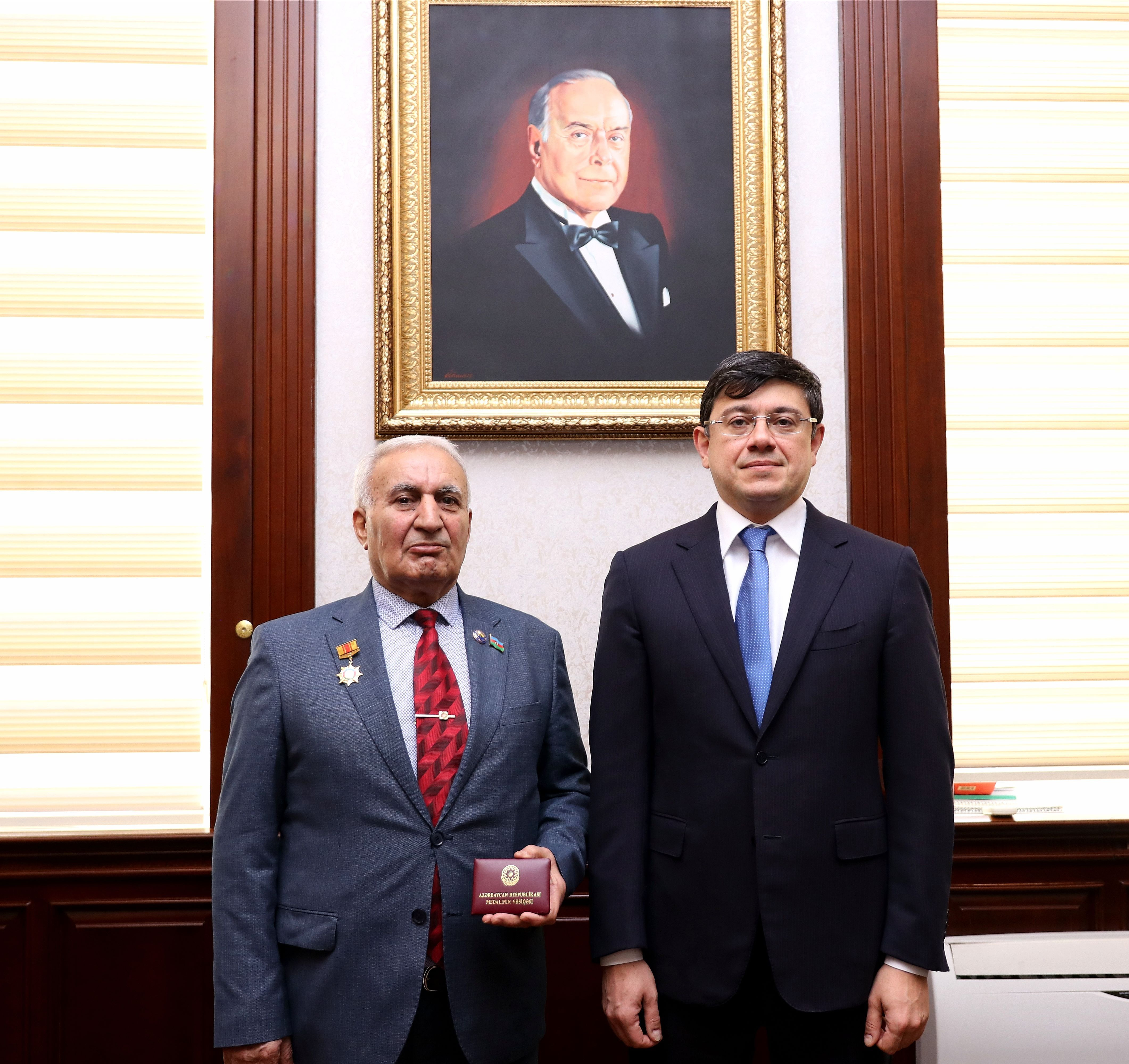 Qazaxıstandakı diaspor rəhbəri medalla təltif olunub