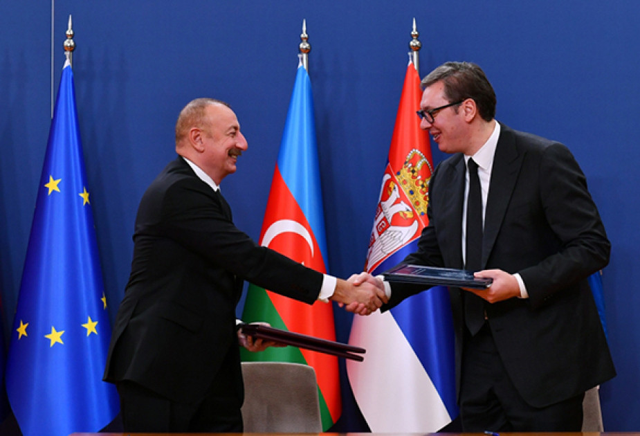 Azərbaycan-Serbiya münasibətləri yüksələn xətt üzrə inkişaf edir