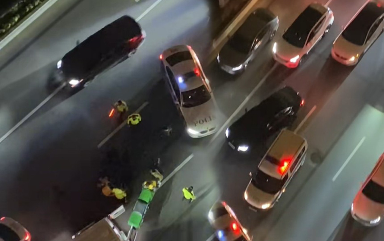 “Crescent Mall” qarşısında faciəvi yol qəzası