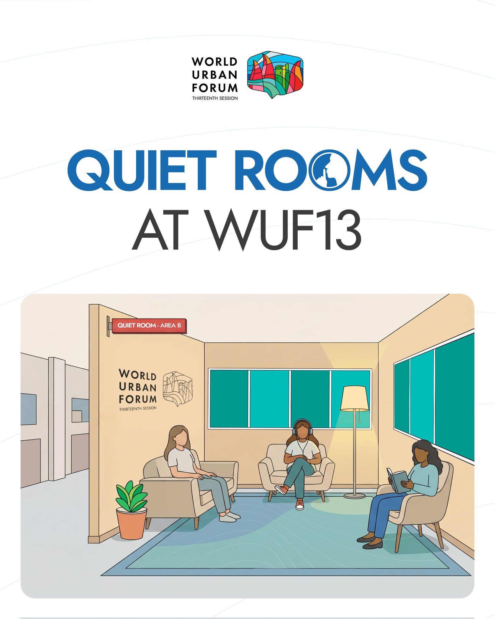 DİQQƏT: WUF13-də üç xüsusi "Sakit otaq" fəaliyyət göstərəcək