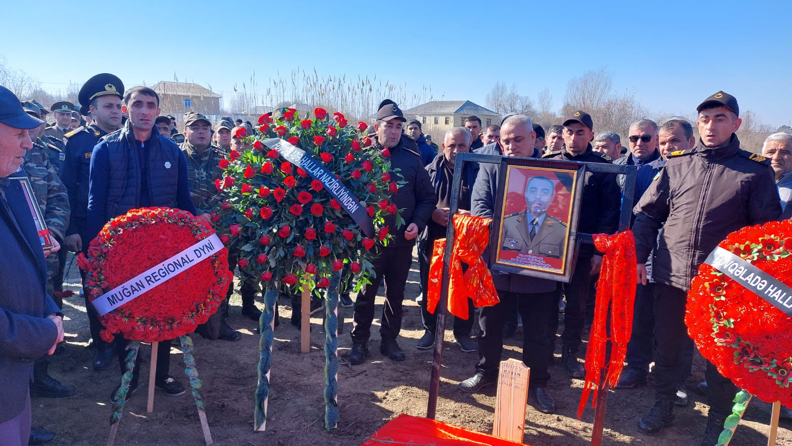 FHN-in xidmət zamanı həlak olan əməkdaşı dəfn edilib