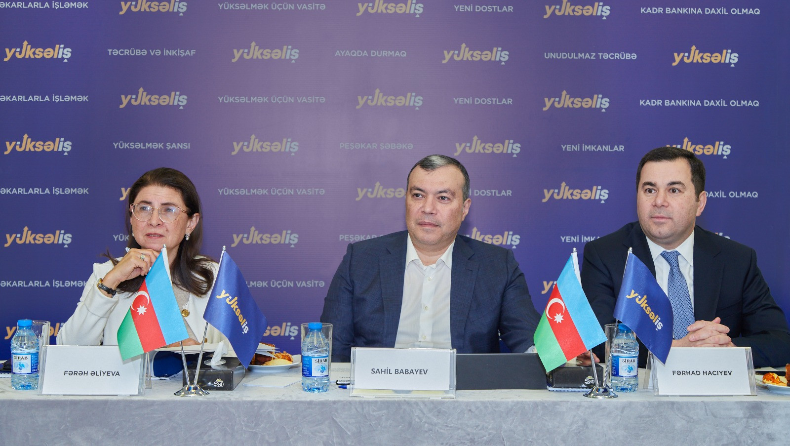 Maliyyə naziri Sahil Babayev “Yüksəliş” müsabiqəsinin qalibləri ilə görüşüb